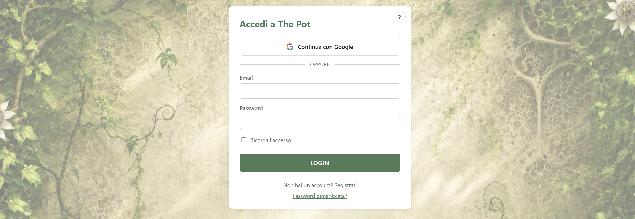 Login Utente